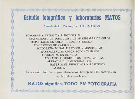 Anuncio publicado en el Boletín de Información Municipal en 1969