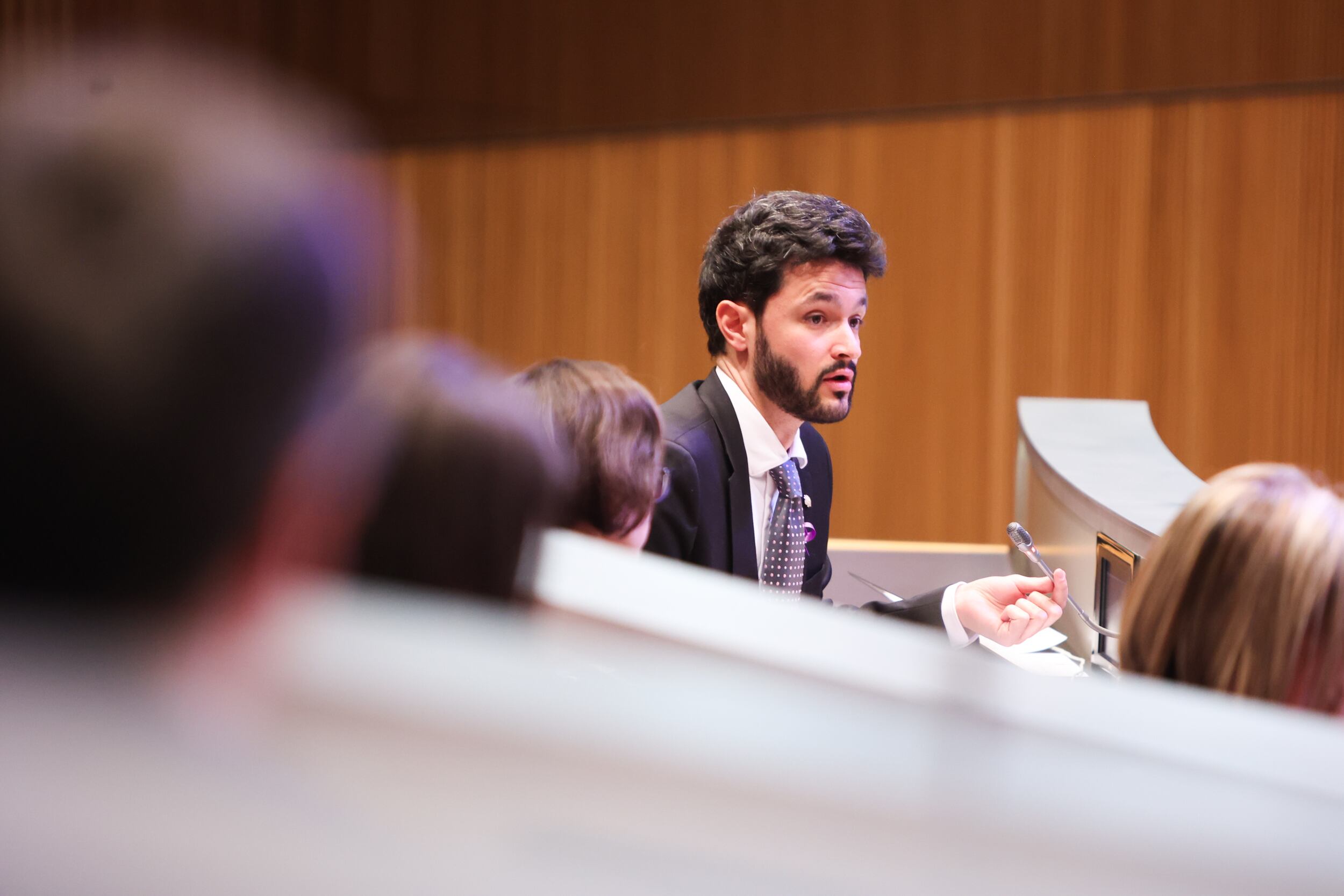 El president del grup parlamentari de Concòrdia, Cerni Escalé