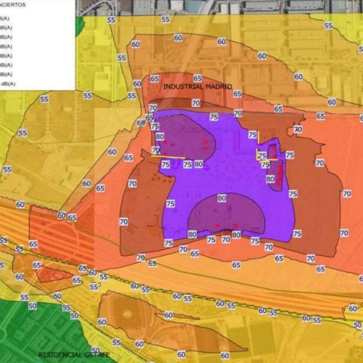 Los vecinos de Getafe Norte no se creen el mapa de impacto acústico del festival Mad Cool y presentan alegaciones
