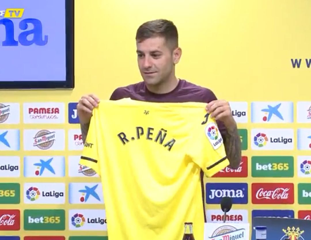 Rubén Peña ha firmado por cinco temporadas con el Villarreal