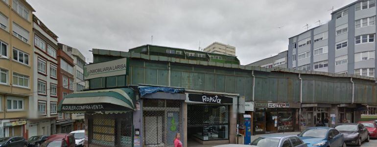 Mercado de Santa Lucía, exterior