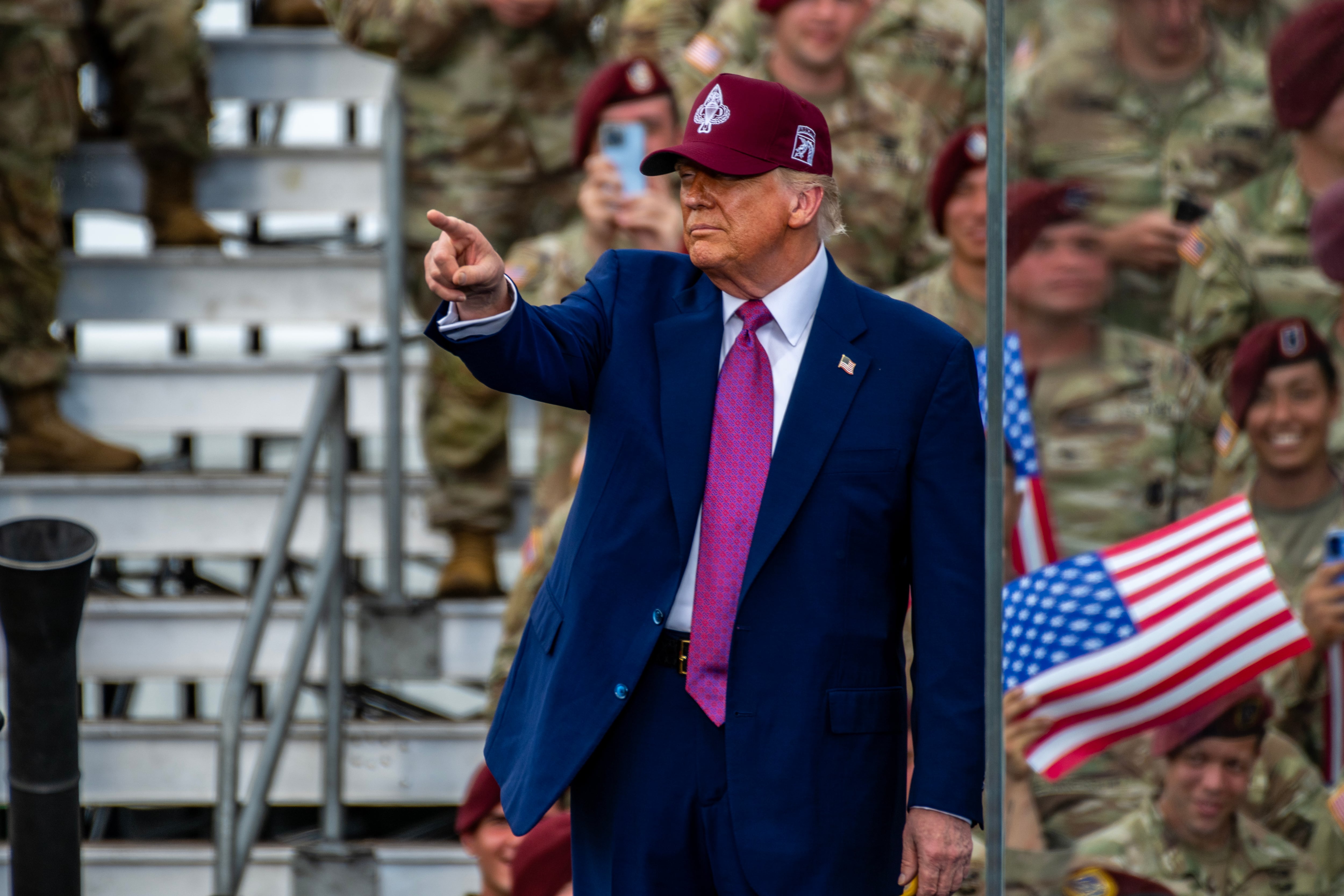 El presidente de EEUU Donald Trump