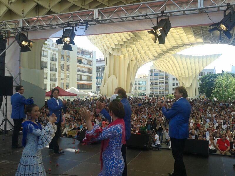 Ecos del Rocío en Las Setas