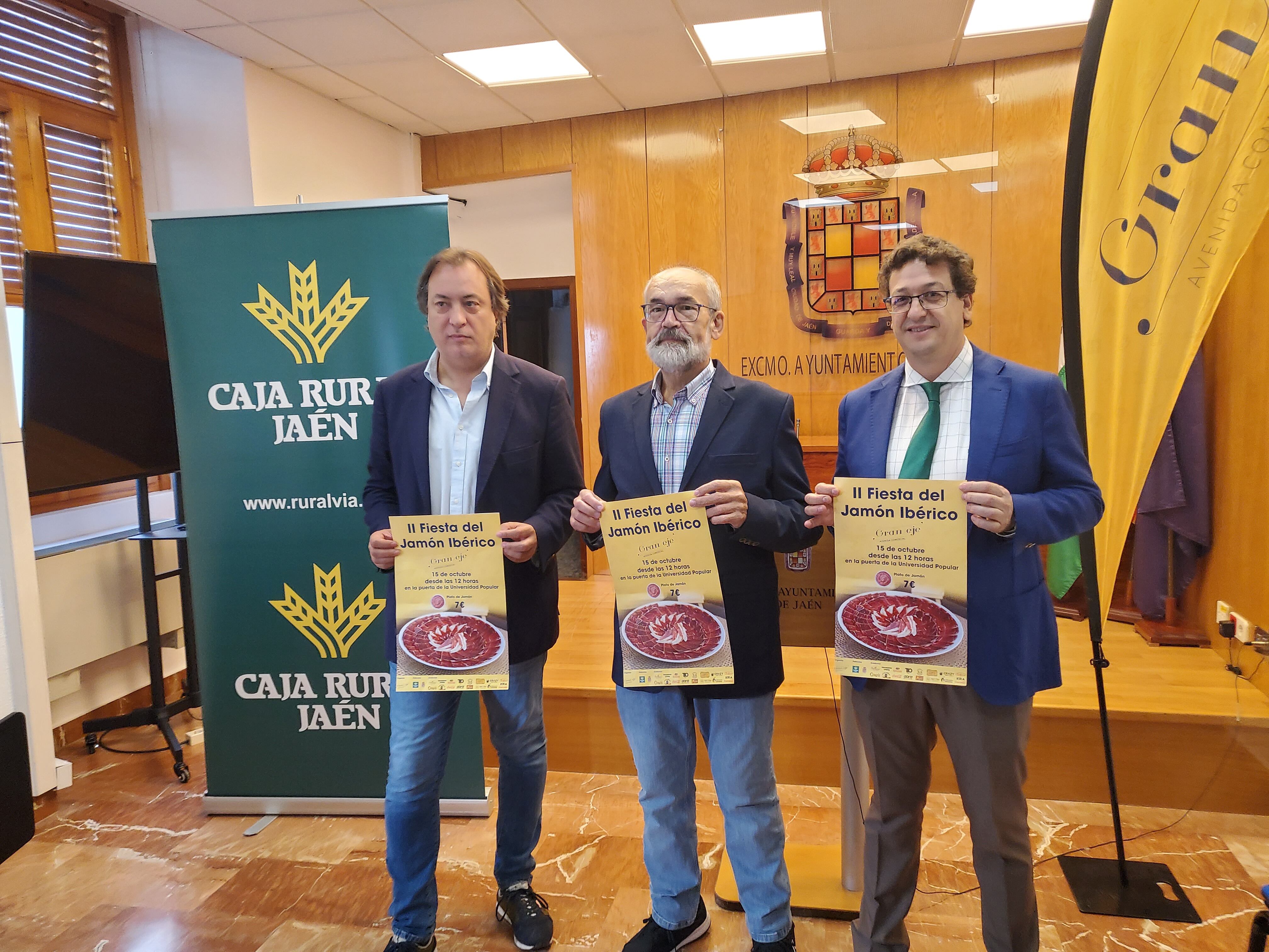 Presentación de la II Fiesta del Jamón Ibérico.