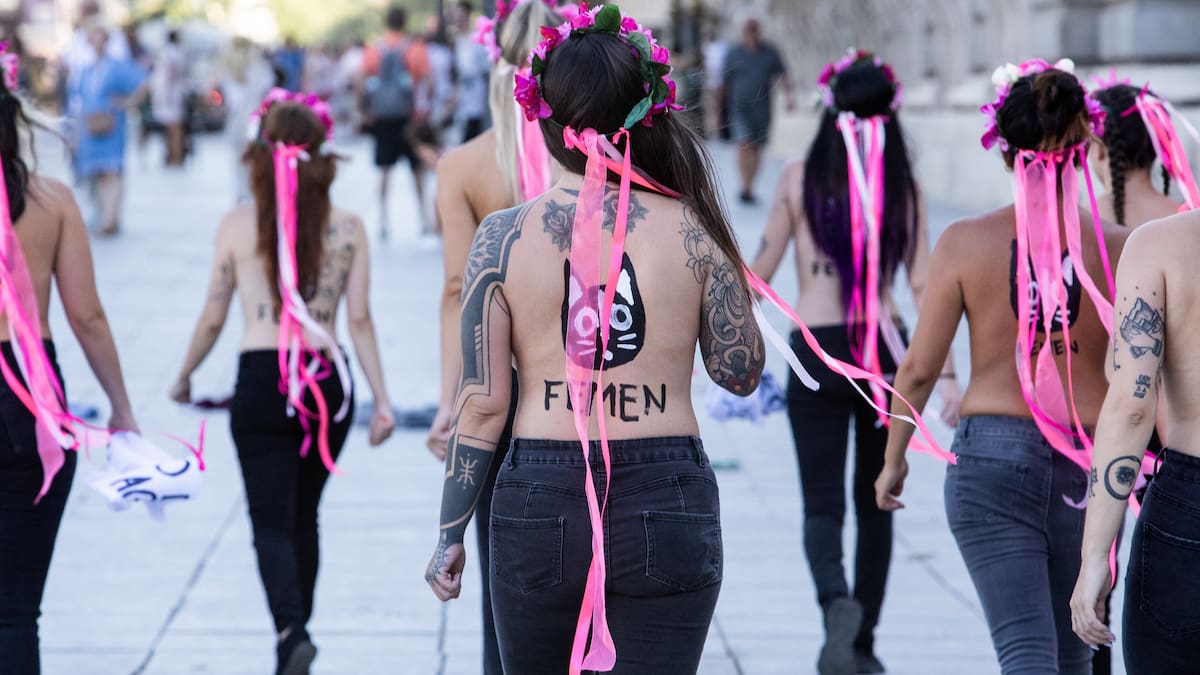 Lara Alcázar, líder de FEMEN: "El activismo tiene que ser molesto y una provocación"