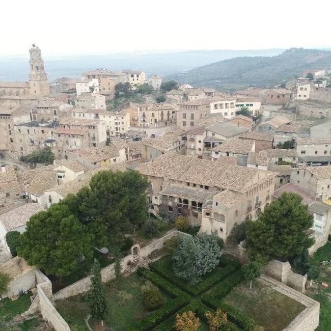 Palacio de Valdeolivos de Fonz. Foto: DGA