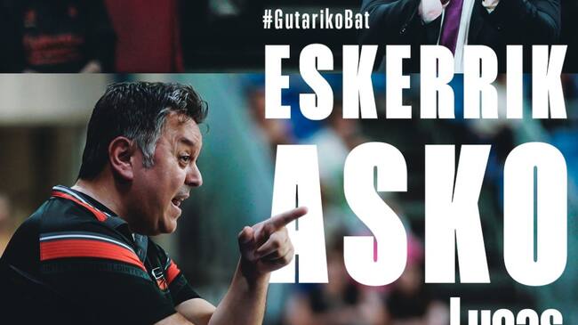Lucas Fernández no seguirá al frente del Gernika KESB