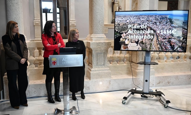 Almería impulsa su transformación urbana con nuevos fondos europeos para realizar una inversión de más de 14 millones de euros.