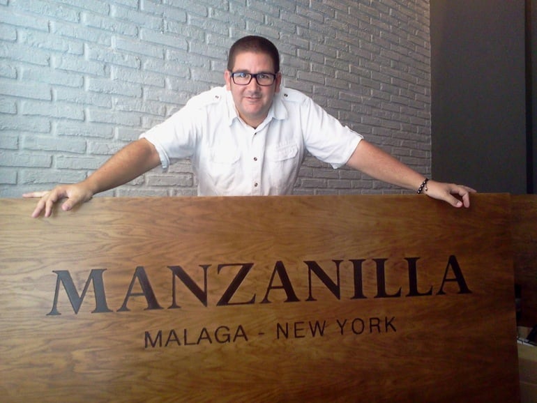 Dani García en su restaurante de Nueva York