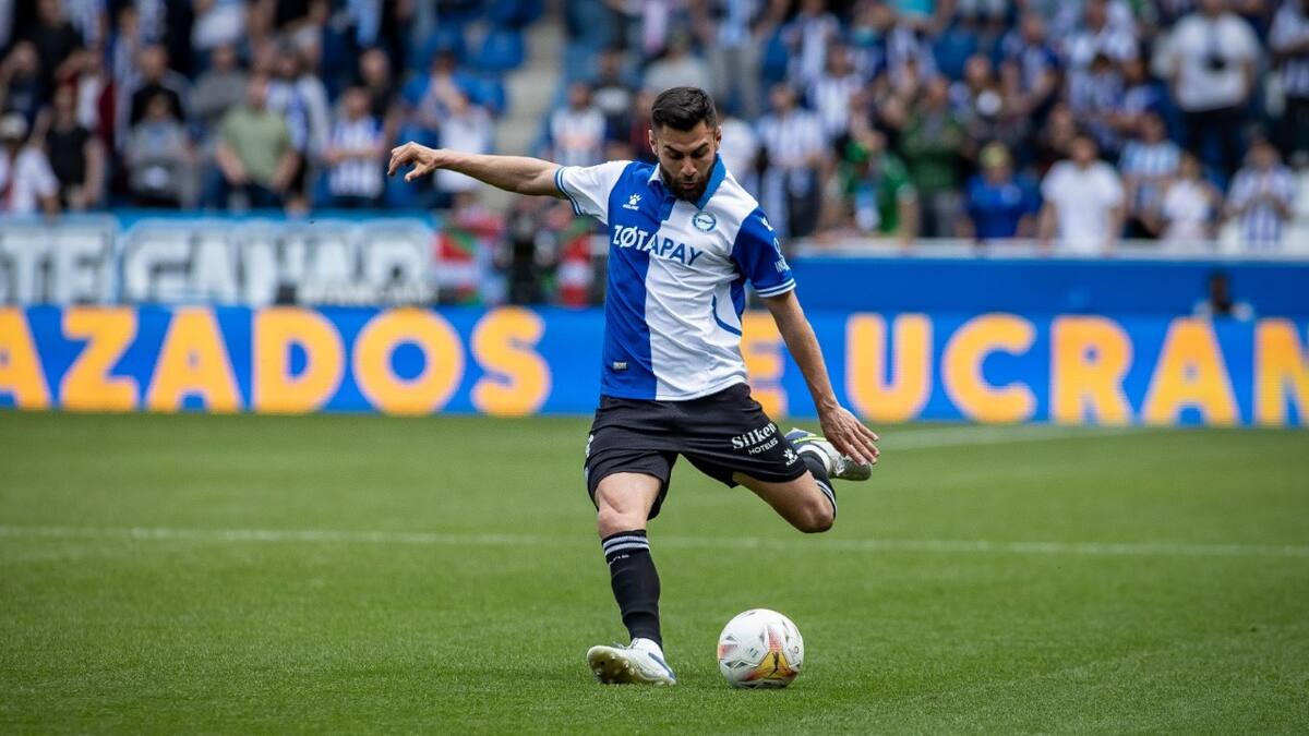 Rubén Duarte es un lateral de categoría para la UD Almería.