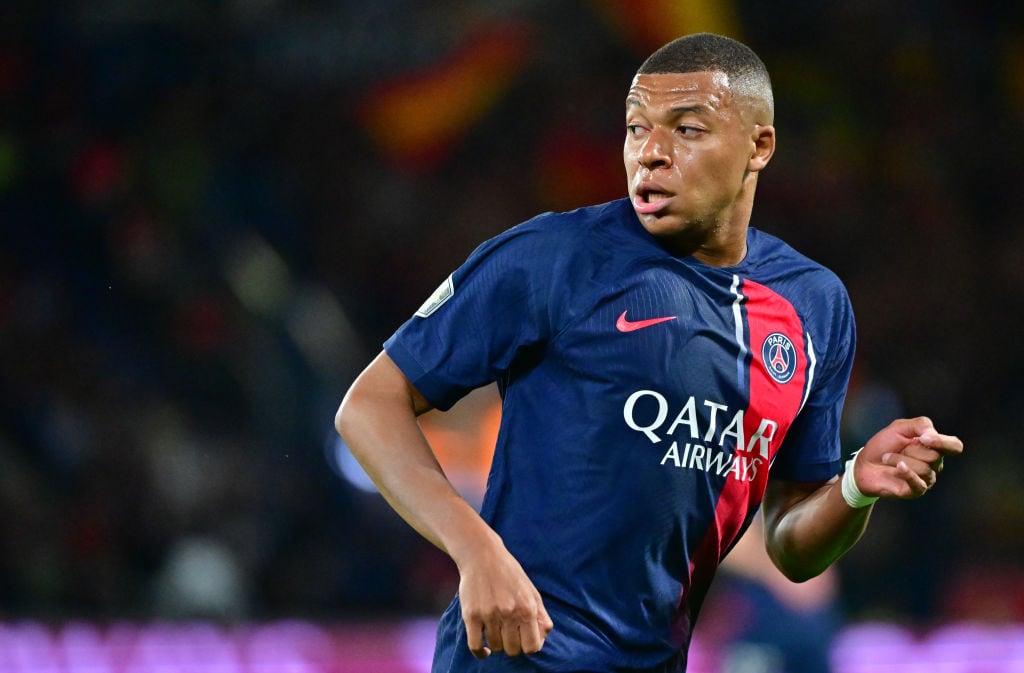 Kylian Mbappé, durante un partido con el PSG.