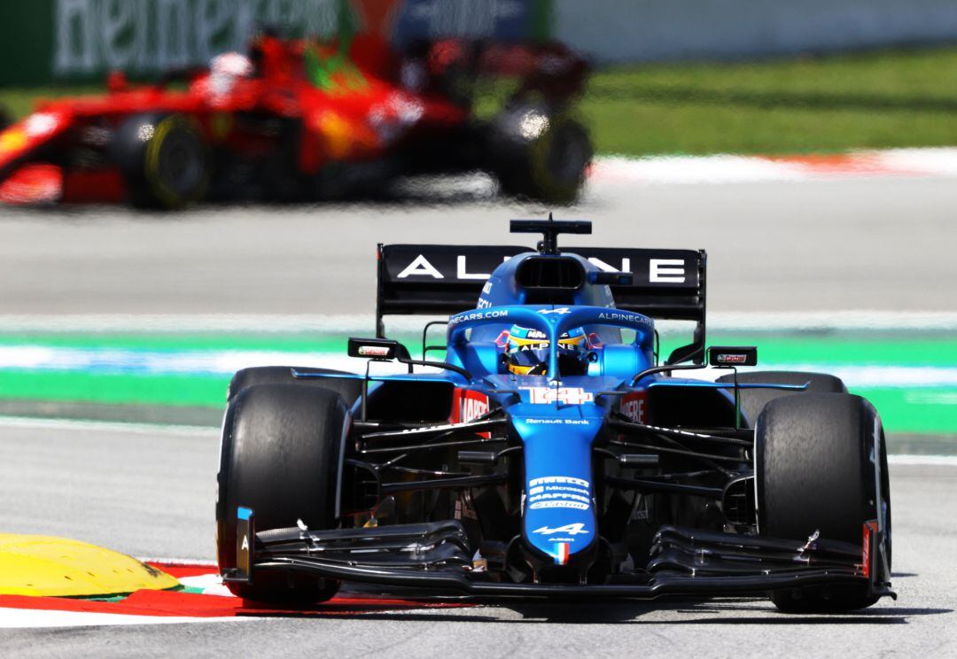 Fernando Alonso en el Alpine