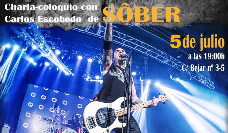 Una de las actividades es una charla con Carlos Escobedo de Sober