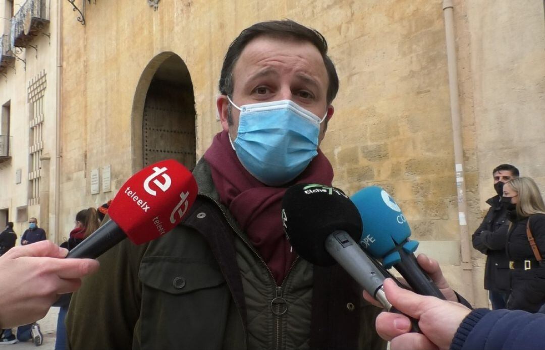 Pablo Ruz, portavoz del Partido Popular