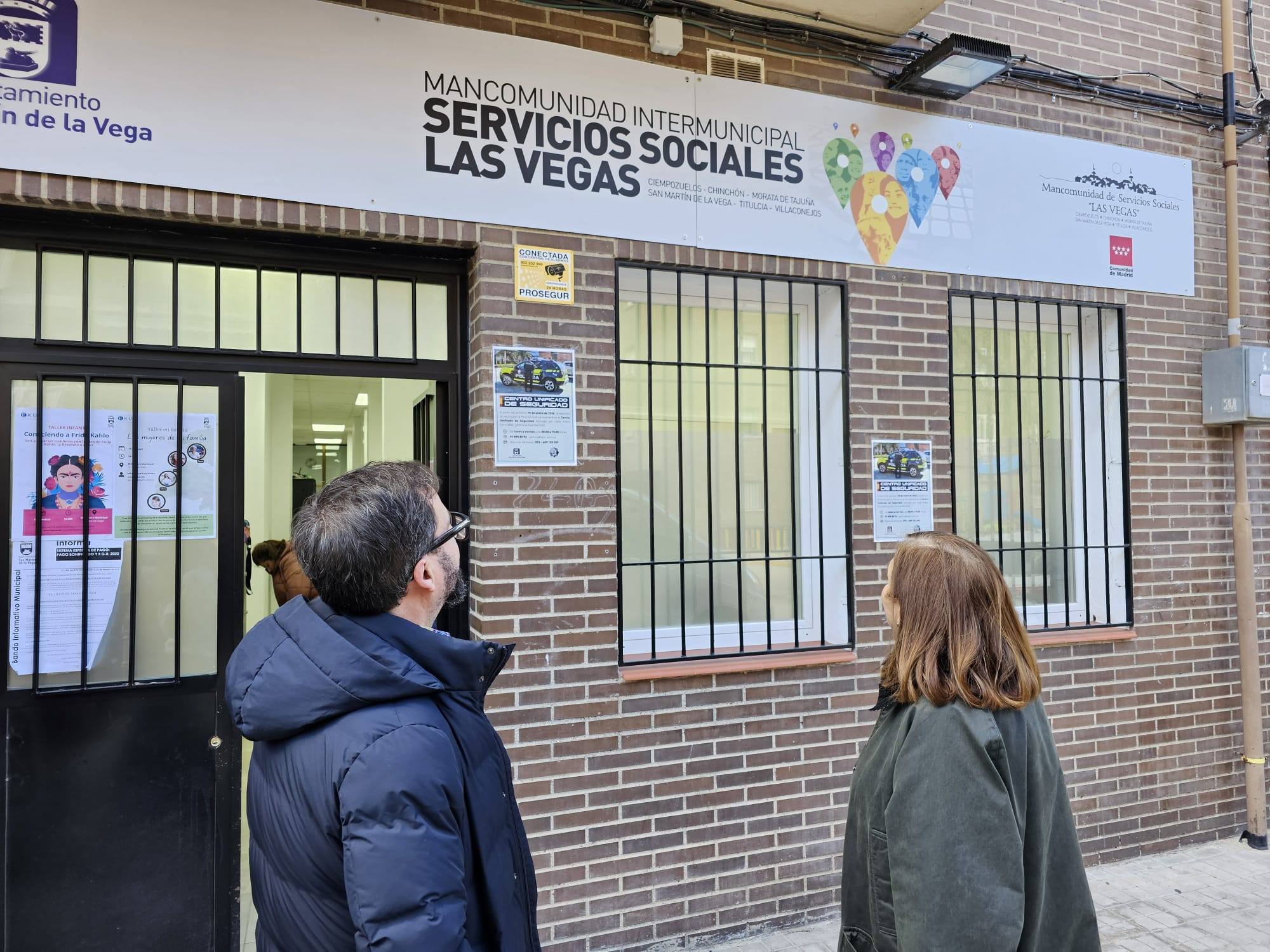 La nueva sede ubicada en San Martín de la Vega centraliza todas las actuaciones de la Mancomunidad de Servicios Sociales Las Vegas