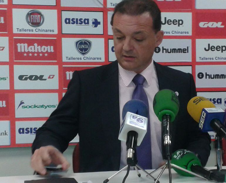 Jose Miguel Garrido, presidente del Albacete