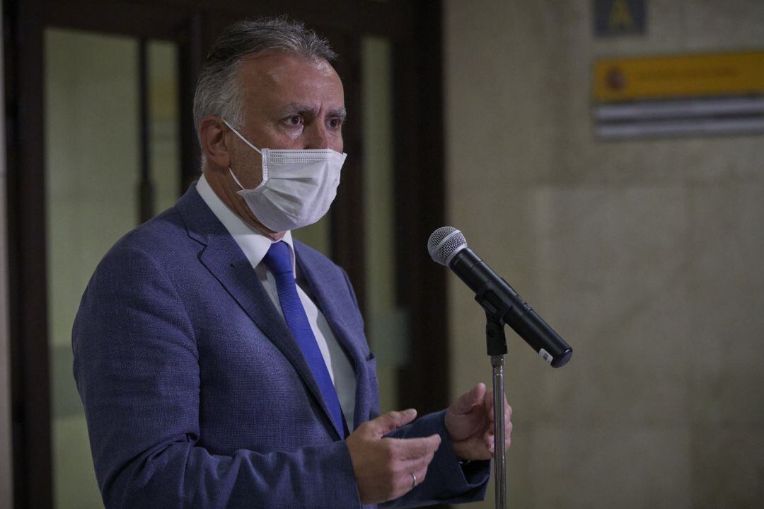 El presidente de Canarias, Ángel Víctor Torres