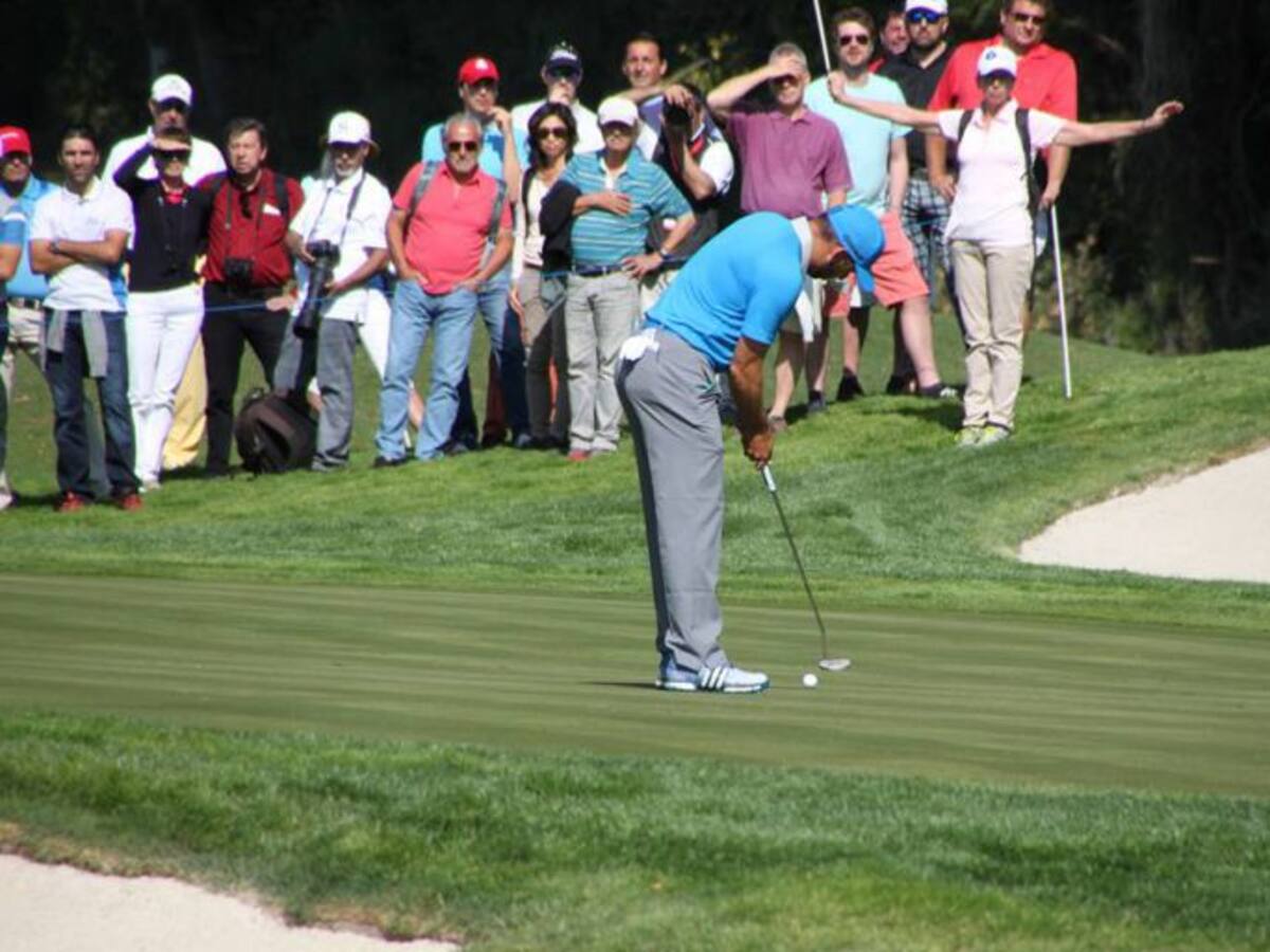 Alexander Levy, primer líder del Open de España de golf