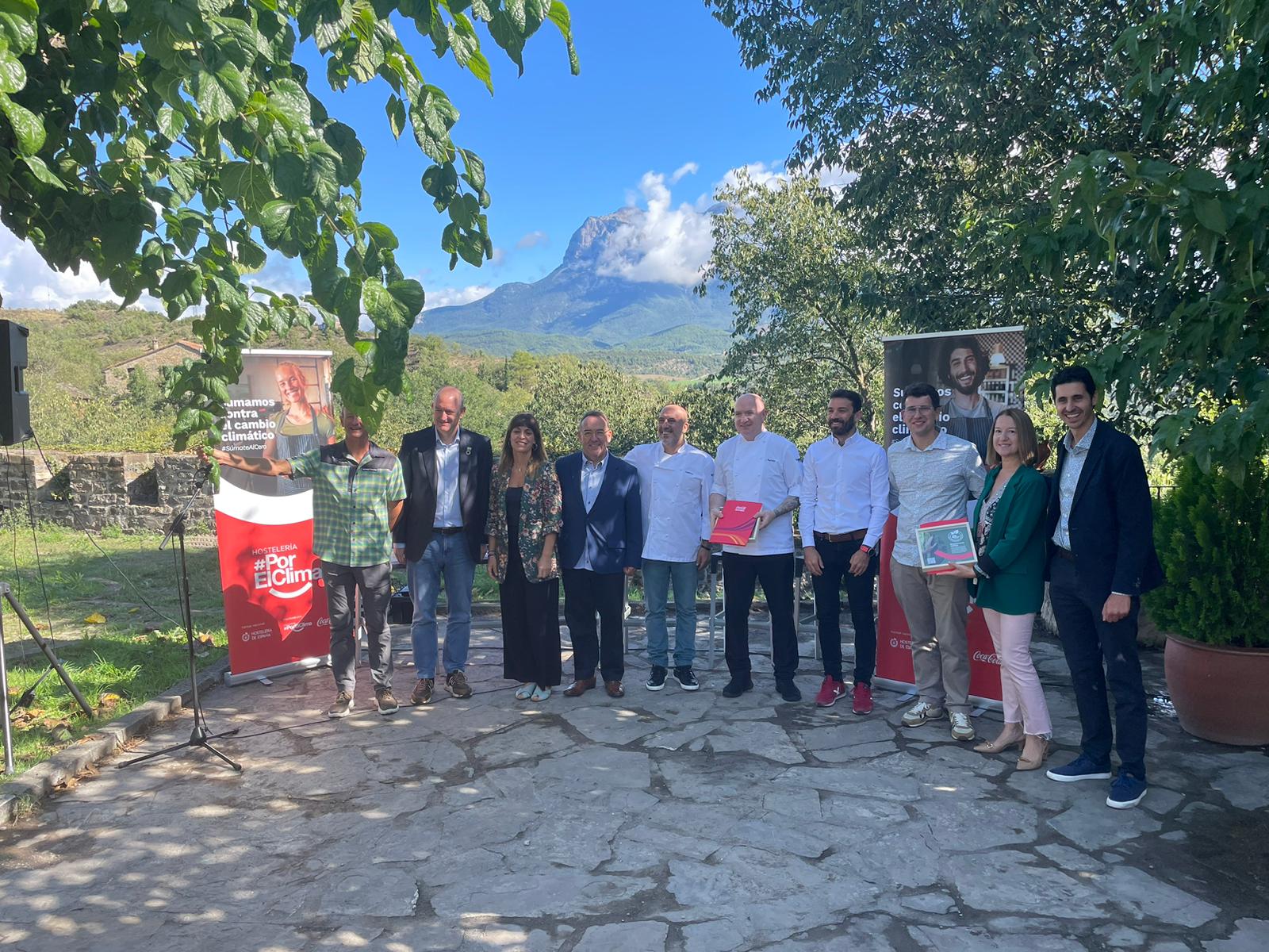 Coca-Cola presenta Hostelería #PorelClima en el marco de la Semana de Acción Climática de Aínsa