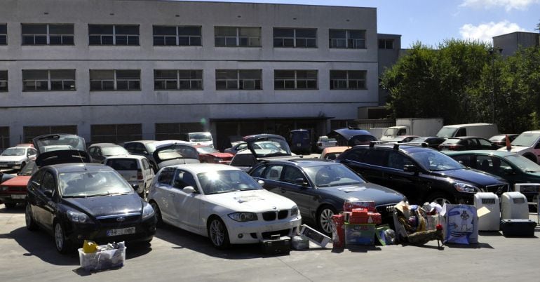Imatge d'arxiu d'un altre operatiu dels Mossos contra el robatori de cotxes