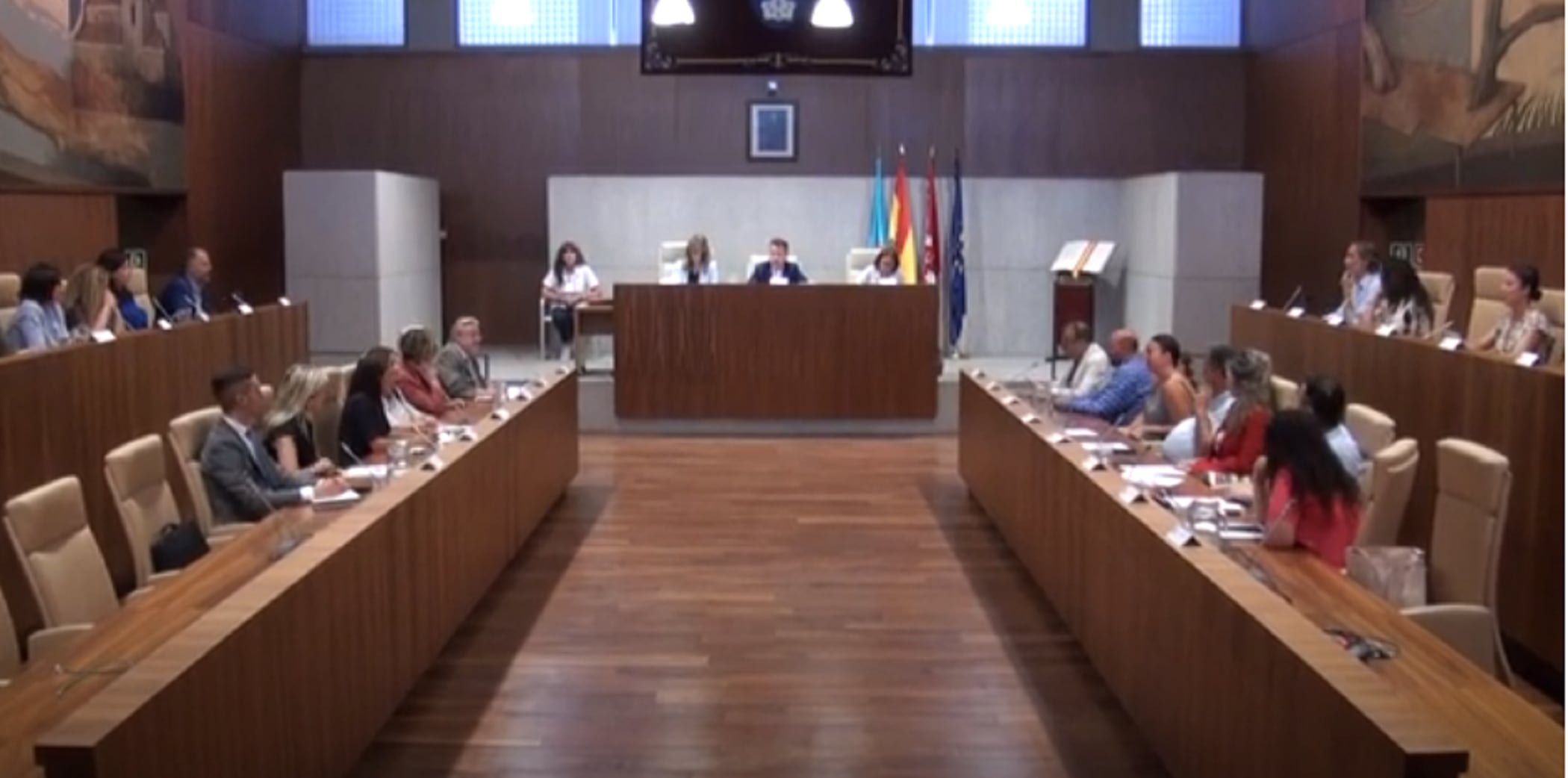 Pleno del Ayuntamiento de Leganés.