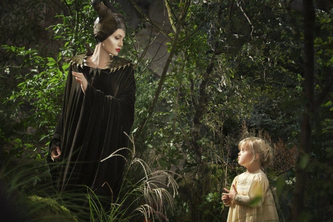 Angelina Jolie interpreta a Maléfica, la bruja rencorosa de la 'Bella Durmiente'