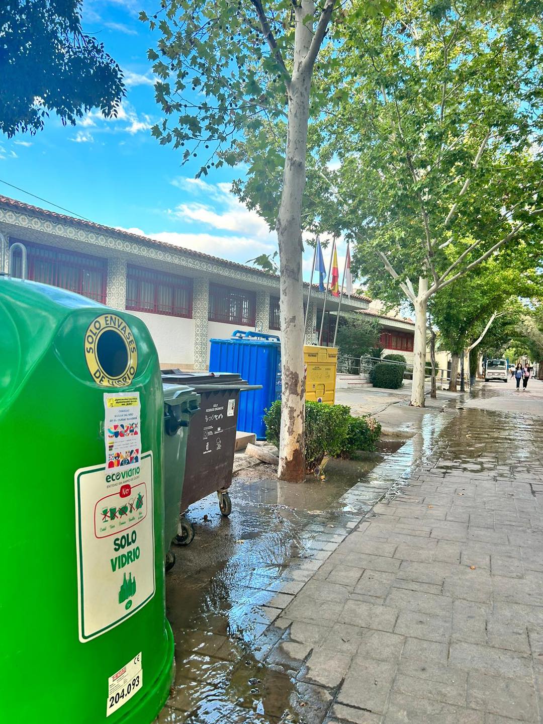 Rotura de la red del agua