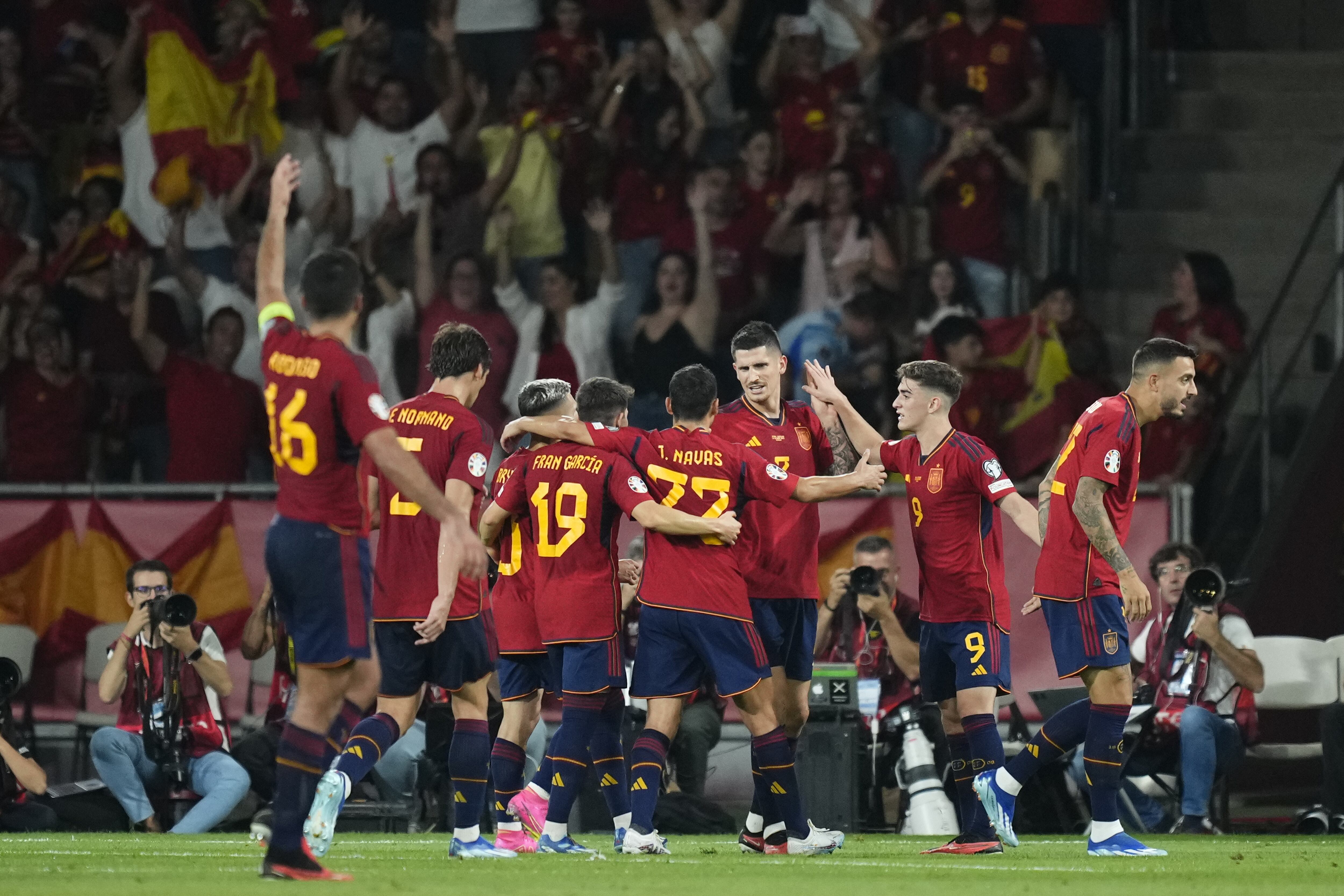 La selección española ya está clasificada para la Euro 2024