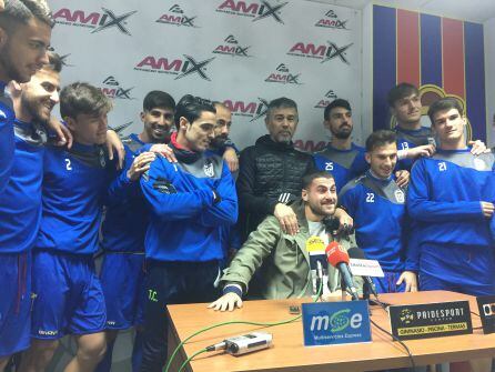 Gavilán se emoció en la despedida