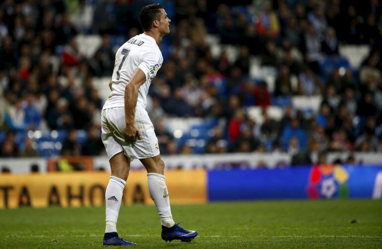 Cristiano se duele de la parte posterior de su muslo derecho