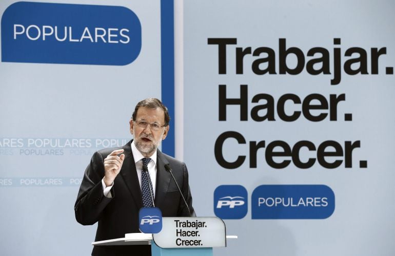 El presidente del Gobierno y del Partido Popular, Mariano Rajoy.