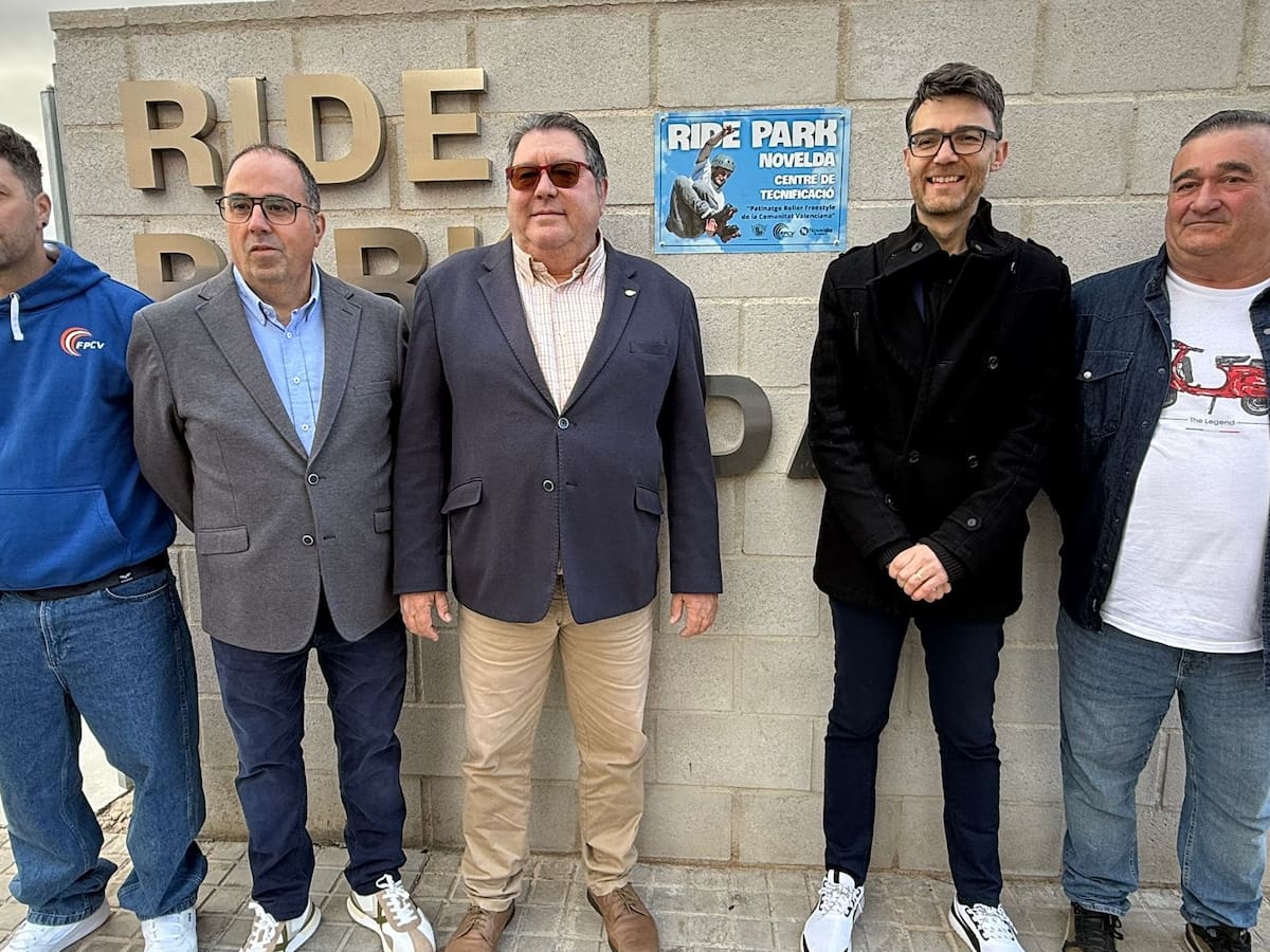 El Parque Municipal de Ride de Novelda, designado Centro Autónomo de Tecnología por la Federación Valenciana de Patinaje