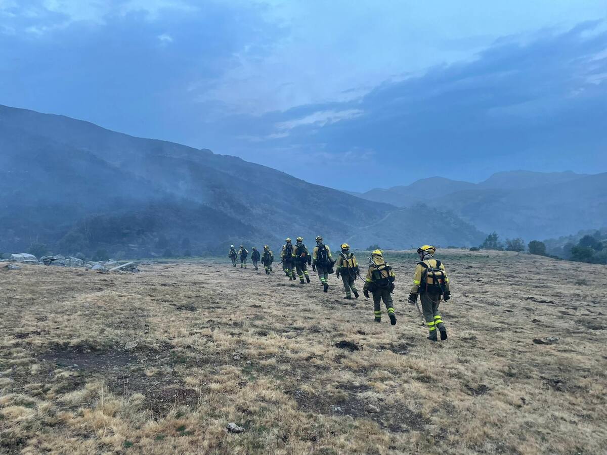 Las lluvias alivian la situación en Boca de Huérgano