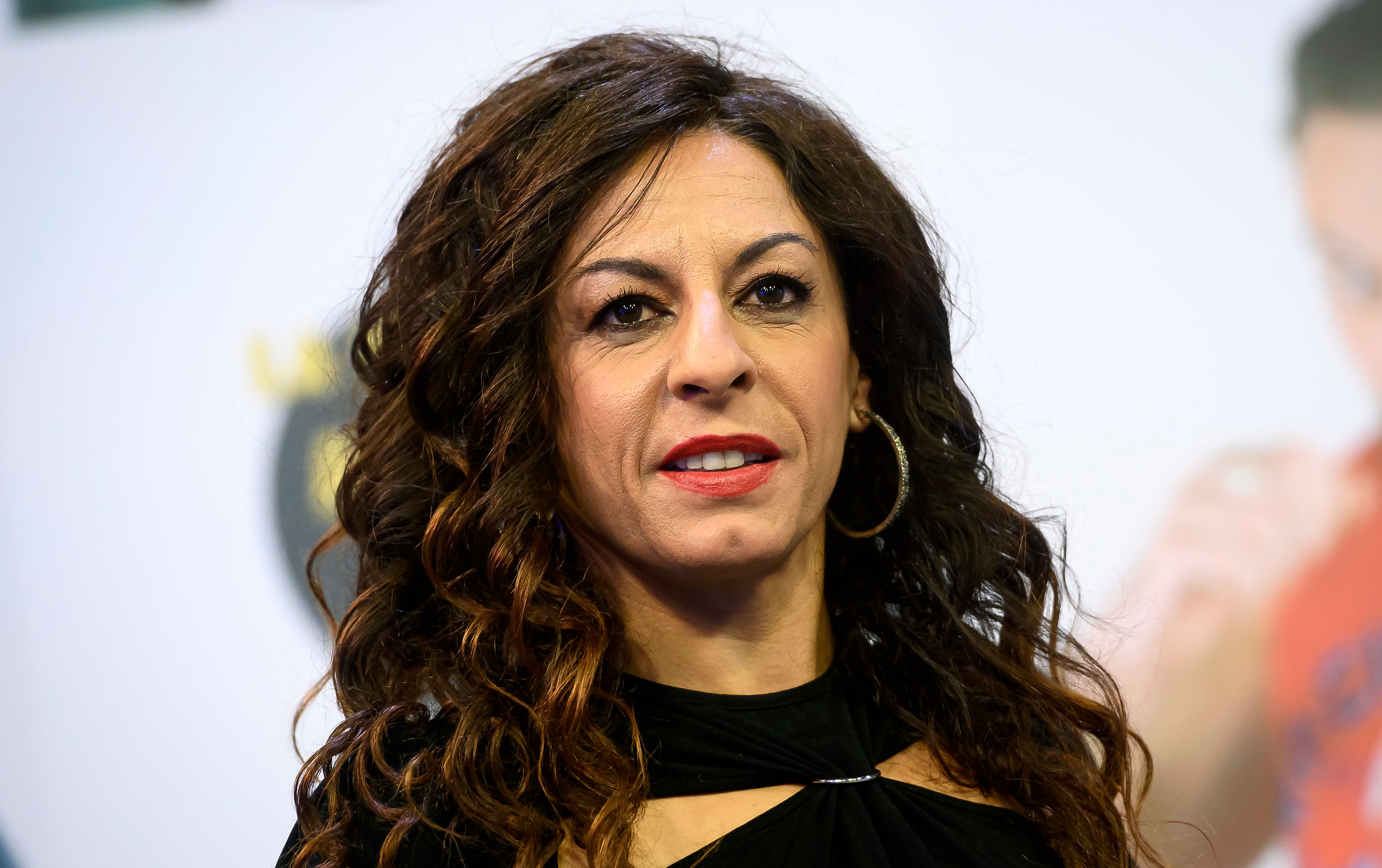 Cristina Medina en una de las presentaciones de nueva temporada de 'La que se avecina'