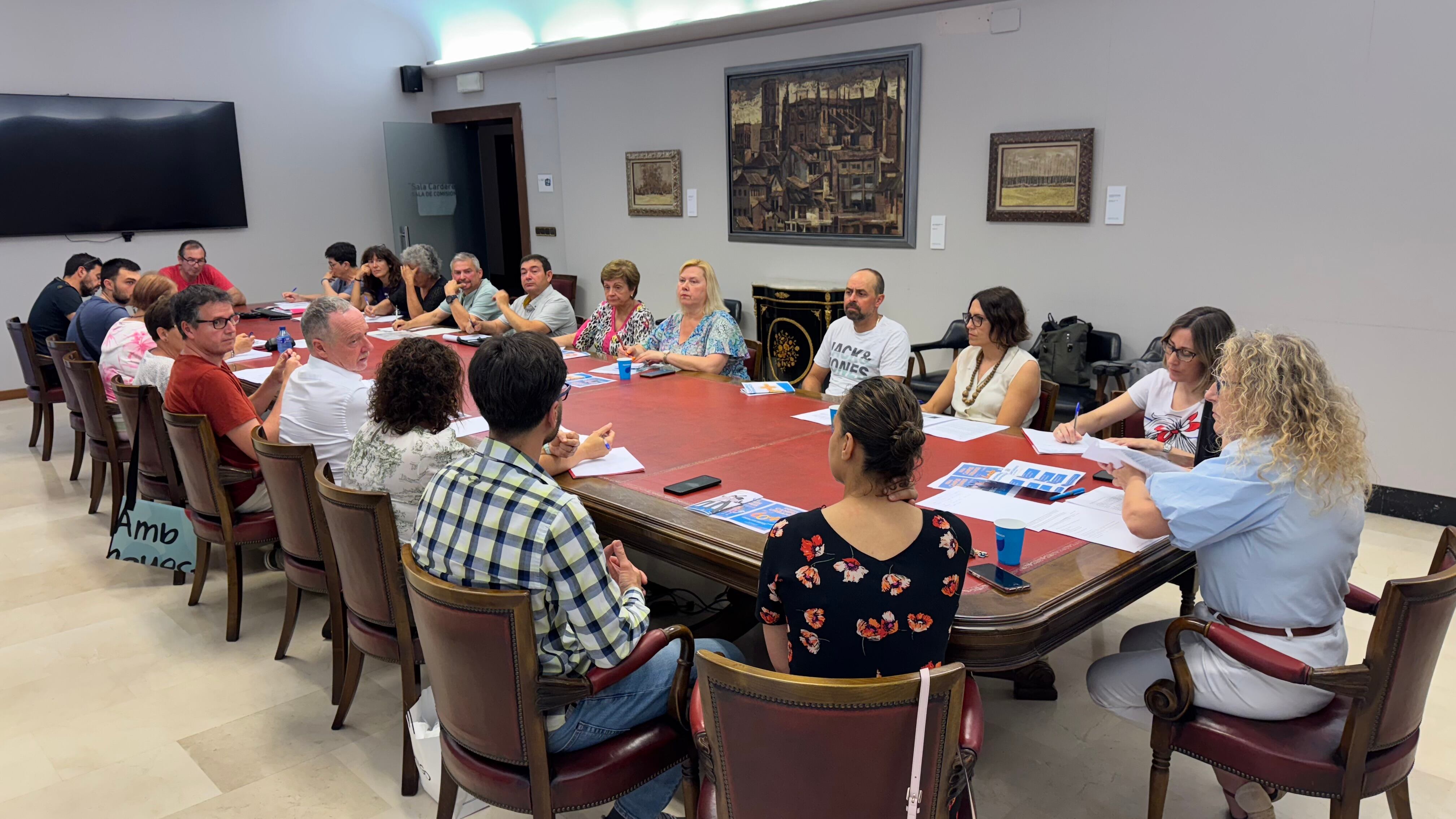 Reunión del Consejo Ciudadano del Ayuntamiento de Huesca