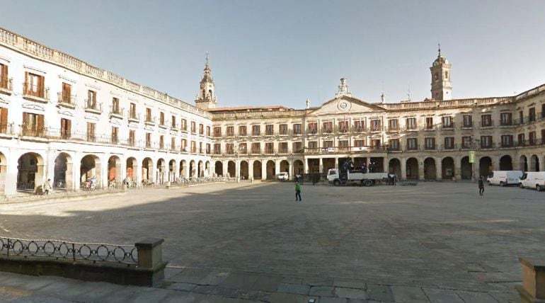 La Plaza de España en Vitoria-Gasteiz