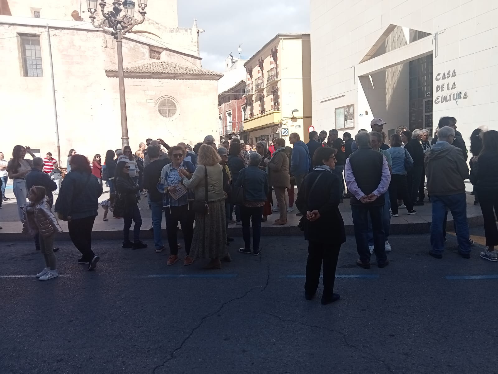 Concentración por la Paz en Palestina de Villena