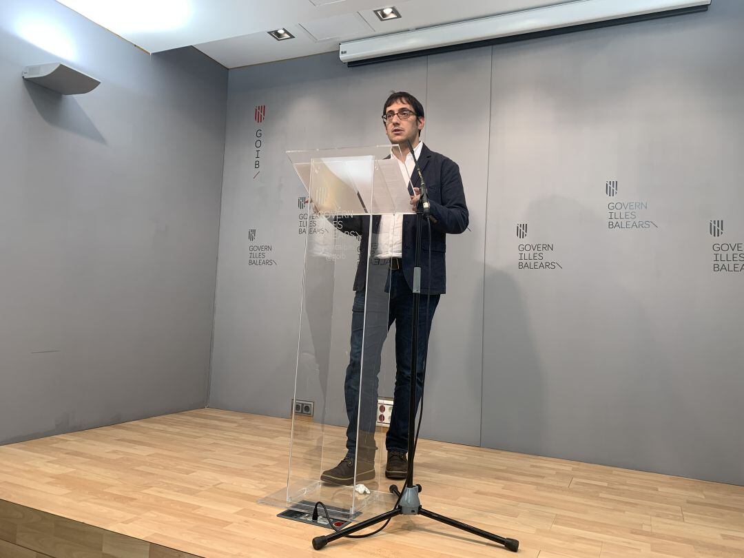 Iago Negueruela, conseller de Trabajo