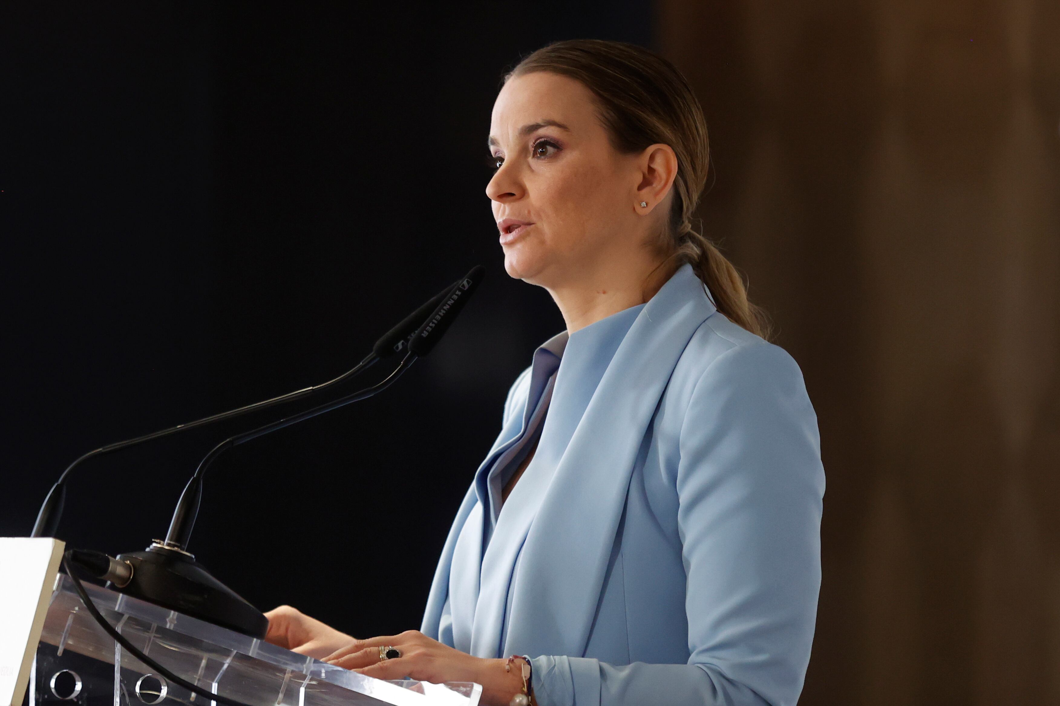 La presidenta de Baleares, Marga Prohens. EFE/  Juan Carlos Hidalgo.  16/10/2023