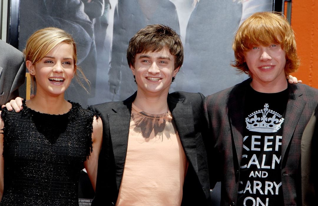 Emma Watson, Daniel Radcliffe y Rupert Grint