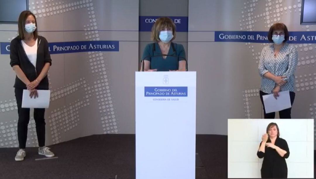 La directora general de Planificación y Políticas Sanitarias del Principado, Lidia Clara Rodríguez en la presentación del programa de atención psicológica al COVID-19, &#039;Psicovid&#039;