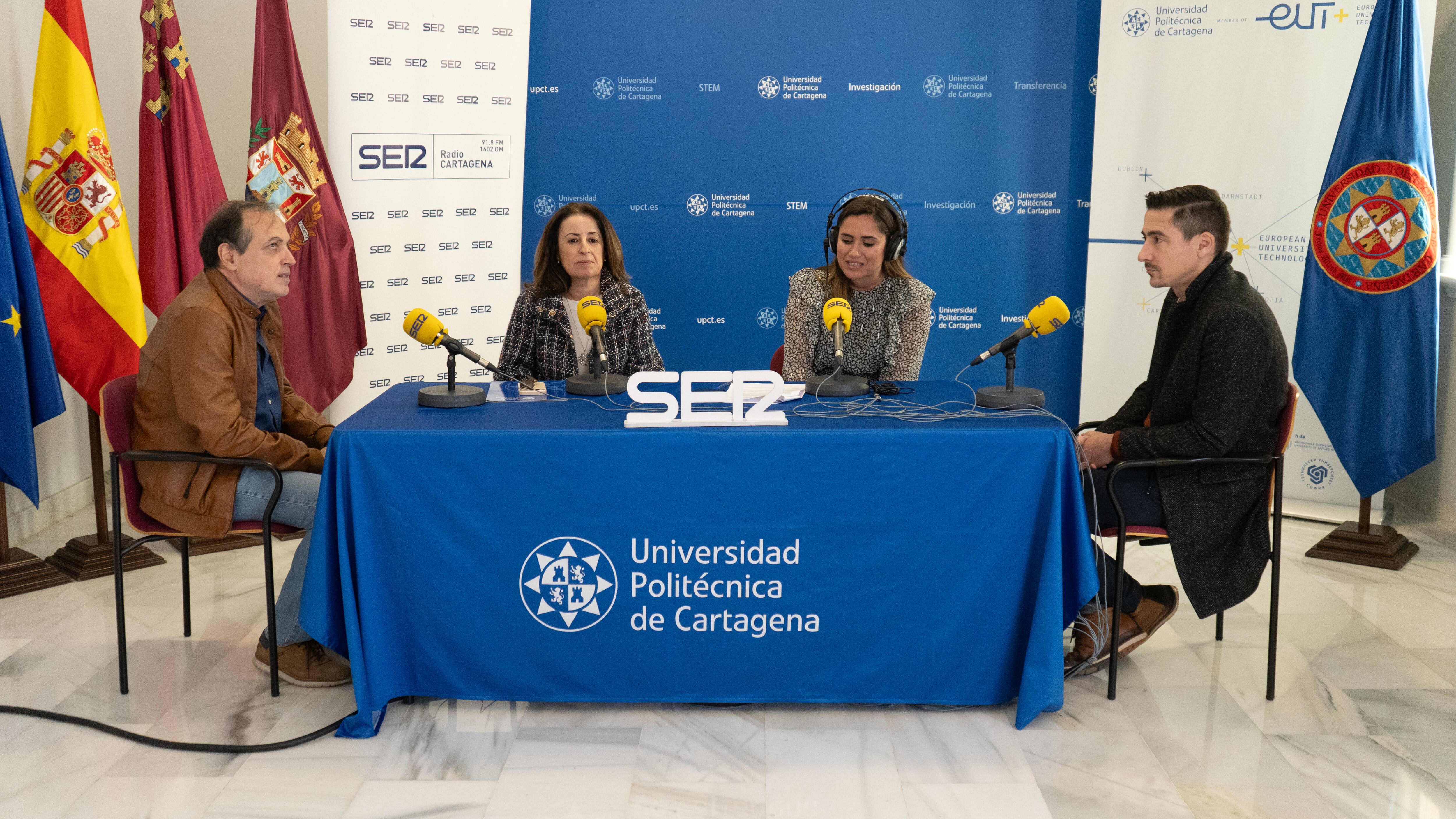 Hoy por hoy Cartagena, desde el rectorado de la UPCT, con motivo del 25 aniversario de la Universidad