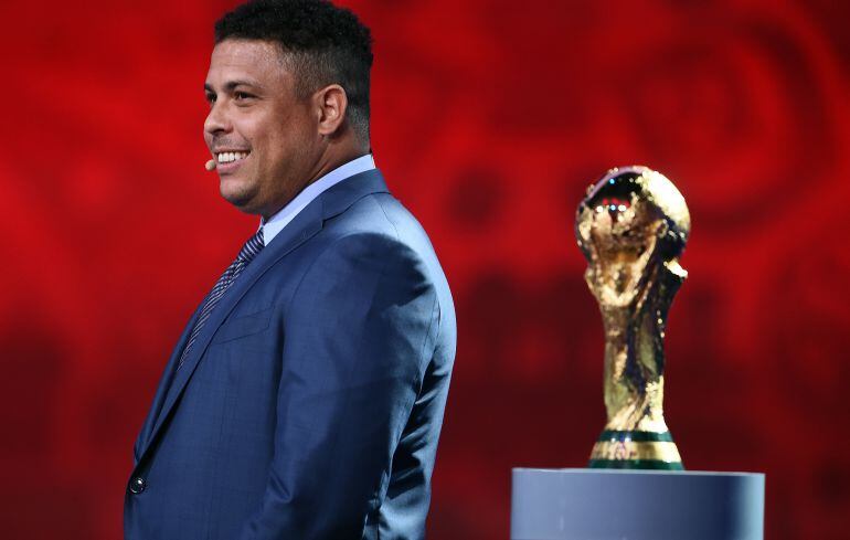 Ronaldo, en el sorteo del Mundial