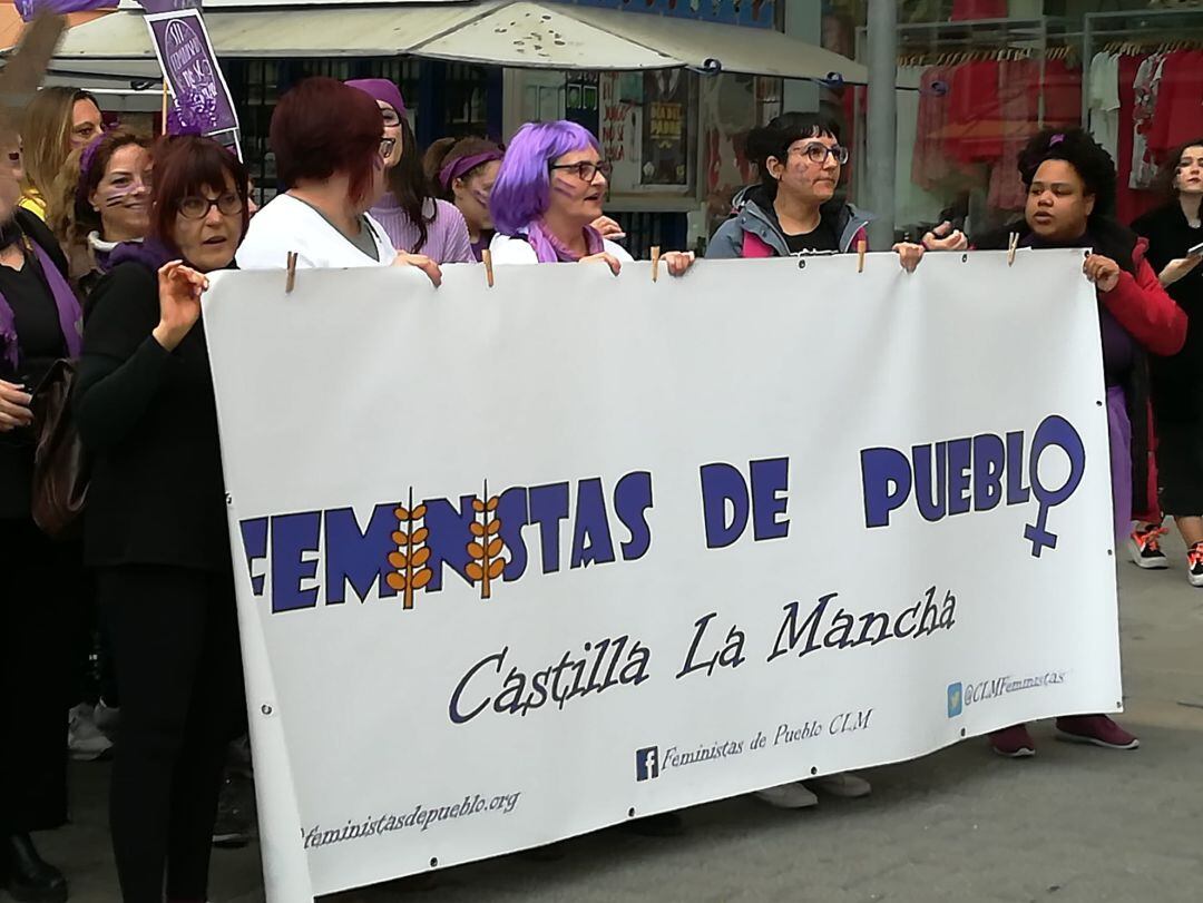 Imagen de archivo de la manifestación del 8M del año pasado en Ciudad Real