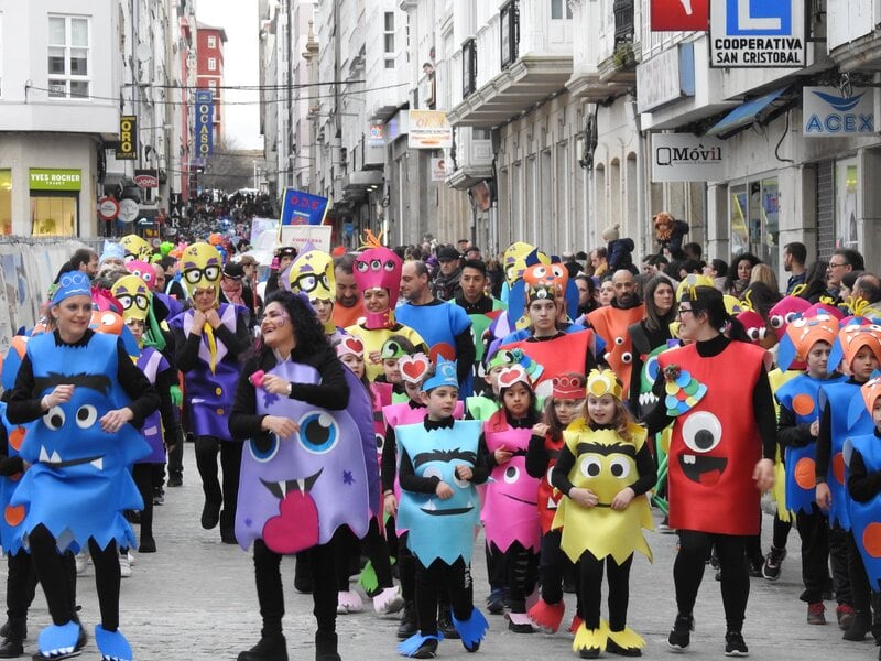 Pasacalles del Entroido en Ferrol (foto: Concello Ferrol)