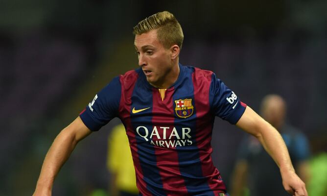 Deulofeu, durante un encuentro de pretemporada