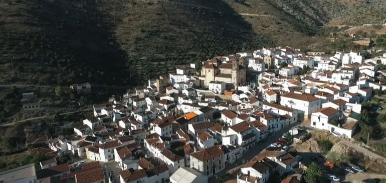 Alpandeire a vista de pájaro