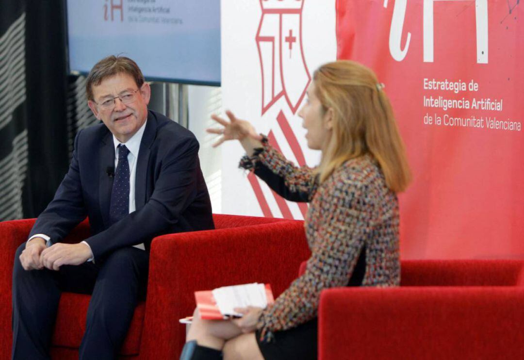 Ximo Puig y Nuria Oliver