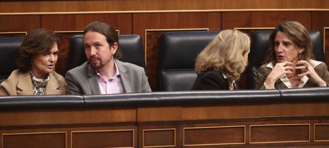 Ministros del gobierno de coalición de España.