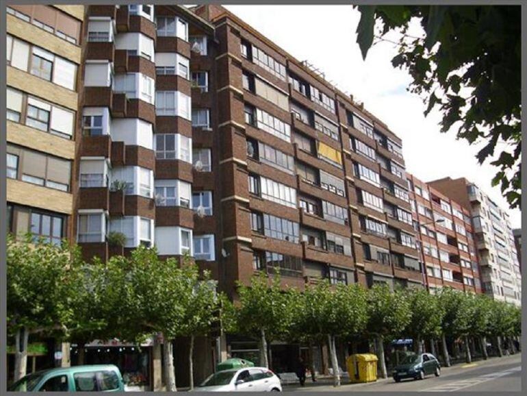 Imagen de la Avenida de Valladolid de la capital.